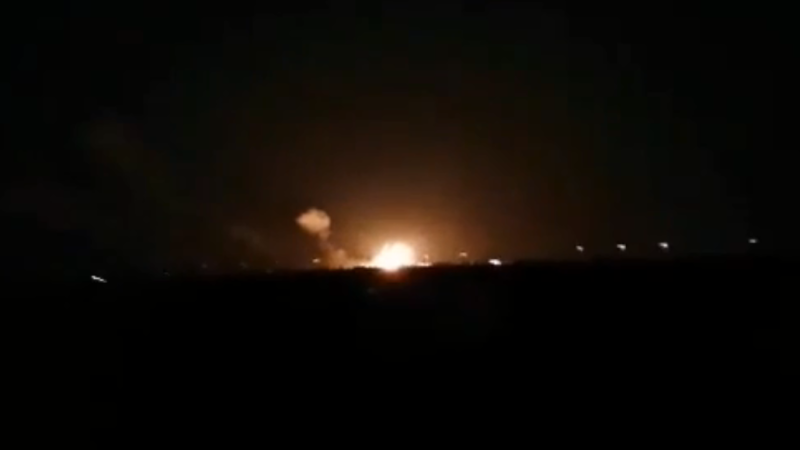 Видеозаписи перехвата ракет силами сирийской ПВО появились в сети