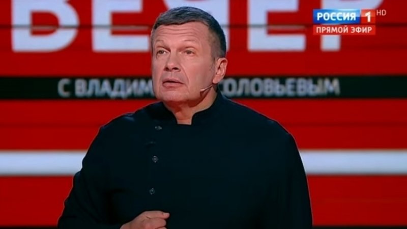 Соловьев предложил «прагматичный ответ» на ругань грузинского телеведущего в адрес Путина