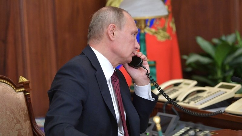 США инициировали телефонный разговор Путина и Трампа